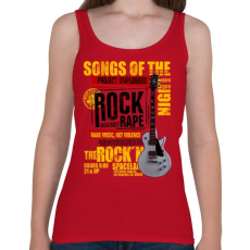 PRINTFASHION Az éj dala - Női atléta - Cseresznyepiros