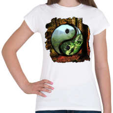 PRINTFASHION Az élet valójában! - Női póló - Fehér