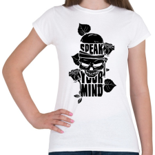 PRINTFASHION Az elméd - Női póló - Fehér női póló