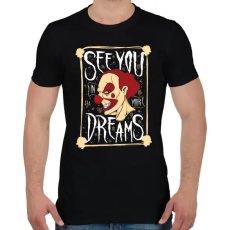 PRINTFASHION Az én álmom - Férfi póló - Fekete