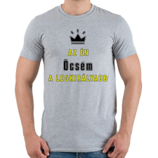 PRINTFASHION Az én öcsém - Férfi póló - Sport szürke férfi póló