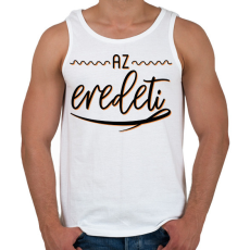 PRINTFASHION Az eredeti - iker - Férfi atléta - Fehér