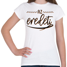 PRINTFASHION Az eredeti - iker - Női póló - Fehér