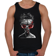 PRINTFASHION Az idegen - Férfi atléta - Fekete