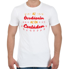 PRINTFASHION Az óvodásaim - Férfi póló - Fehér férfi póló