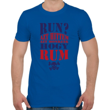 PRINTFASHION Azt hittem rum - Férfi póló - Királykék férfi póló