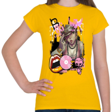 PRINTFASHION B 05 - Női póló - Sárga női póló
