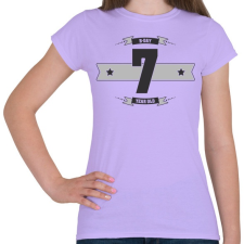 PRINTFASHION b-day-07-dark-lightgrey - Női póló - Viola női póló