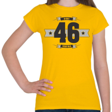 PRINTFASHION b-day-46-dark-lightgrey - Női póló - Sárga női póló