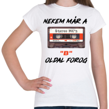 PRINTFASHION B oldal - Női póló - Fehér női póló
