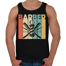 PRINTFASHION Babber - Férfi atléta - Fekete
