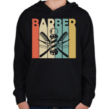 PRINTFASHION Babber - Gyerek kapucnis pulóver - Fekete gyerek pulóver, kardigán