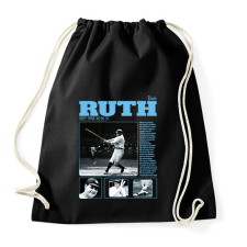 PRINTFASHION Babe Ruth - baseball - Sportzsák, Tornazsák - Fekete tornazsák