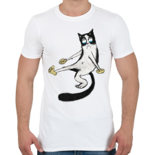 PRINTFASHION babett - Férfi póló - Fehér férfi póló