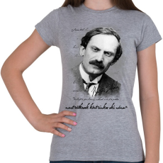 PRINTFASHION Babits Mihály-Jónás könyve2 - Női póló - Sport szürke