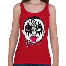 PRINTFASHION Baby hardrock - Női atléta - Cseresznyepiros