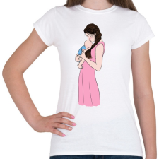 PRINTFASHION Baby - Női póló - Fehér női póló