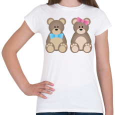PRINTFASHION Baby - Női póló - Fehér