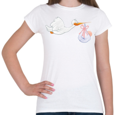 PRINTFASHION Baby - Női póló - Fehér női póló