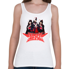 PRINTFASHION Babymetal J-POP - Női atléta - Fehér női trikó