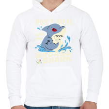 PRINTFASHION Badass cápa - Férfi kapucnis pulóver - Fehér férfi pulóver, kardigán