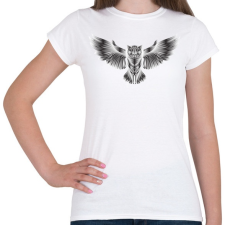 PRINTFASHION Bagoly - Női póló - Fehér női póló