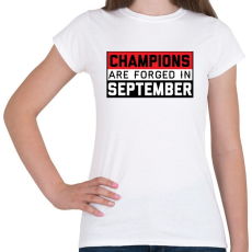 PRINTFASHION Bajnokok - Női póló - Fehér