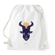 PRINTFASHION Bak minta - Sportzsák, Tornazsák - Fehér tornazsák