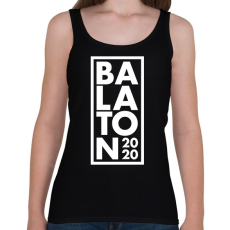 PRINTFASHION Balaton 2020 - Női atléta - Fekete