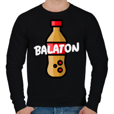 PRINTFASHION BALATON COKE - Férfi pulóver - Fekete férfi pulóver, kardigán