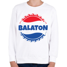 PRINTFASHION BALATON  - Gyerek pulóver - Fehér gyerek pulóver, kardigán