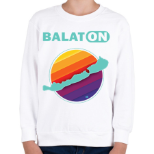 PRINTFASHION Balaton  - Gyerek pulóver - Fehér gyerek pulóver, kardigán