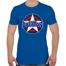 PRINTFASHION BALATON KAPITÁNY - Férfi póló - Királykék férfi póló