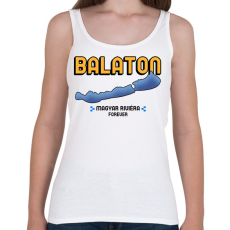 PRINTFASHION BALATON magyar riviéra - Női atléta - Fehér
