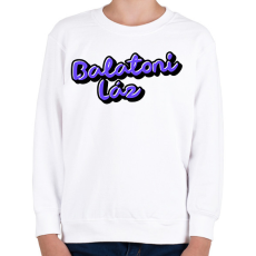 PRINTFASHION Balatoni Láz - Gyerek pulóver - Fehér