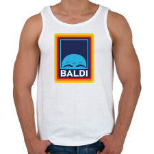 PRINTFASHION Baldi - Márkaparódia - Férfi atléta - Fehér atléta, trikó