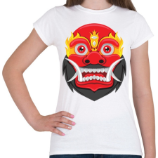 PRINTFASHION Bali Maszk - Női póló - Fehér női póló