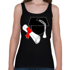 PRINTFASHION Ballagás  - Női atléta - Fekete