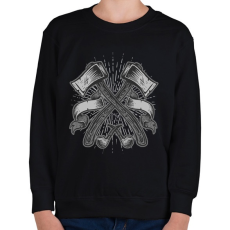 PRINTFASHION Balták - Gyerek pulóver - Fekete