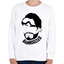 PRINTFASHION Bamboozled Apex - Gyerek pulóver - Fehér gyerek póló