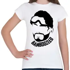 PRINTFASHION Bamboozled Apex - Női póló - Fehér női póló