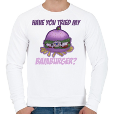 PRINTFASHION Bamburger - Férfi pulóver - Fehér női pulóver, kardigán