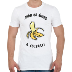 PRINTFASHION BANANA2 - Férfi póló - Fehér