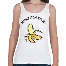PRINTFASHION BANANA - Női atléta - Fehér