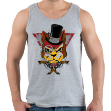 PRINTFASHION Bandita macska - Férfi atléta - Sport szürke atléta, trikó