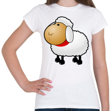 PRINTFASHION Bárány - Női póló - Fehér női póló