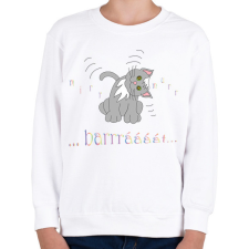 PRINTFASHION Barát - Gyerek pulóver - Fehér gyerek pulóver, kardigán
