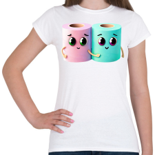 PRINTFASHION Barátság - Női póló - Fehér női póló