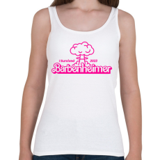 PRINTFASHION Barbenheimer - Női atléta - Fehér
