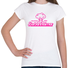 PRINTFASHION Barbenheimer - Női póló - Fehér